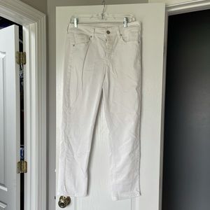 White Tomgirl jeans size 8R